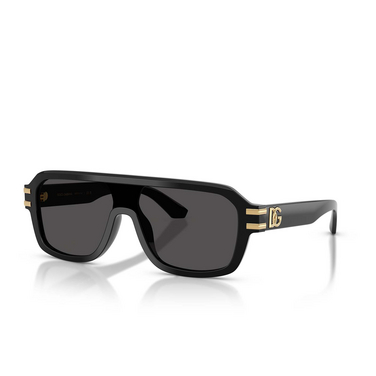 Lunettes de soleil Dolce & Gabbana DG4507 501/87 black - Vue trois quarts