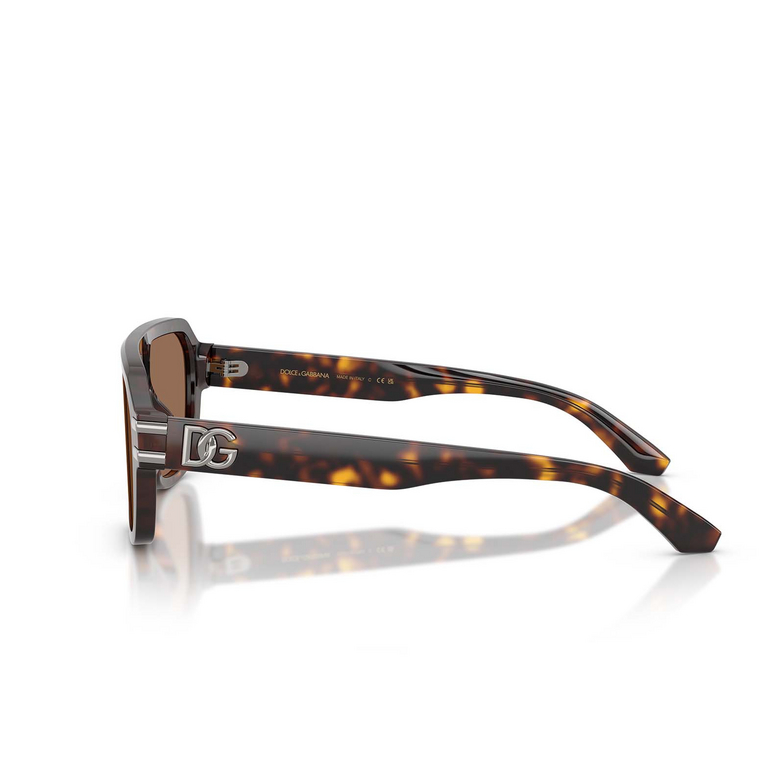 Gafas de sol Dolce & Gabbana DG4507 502/73 havana - 3/4