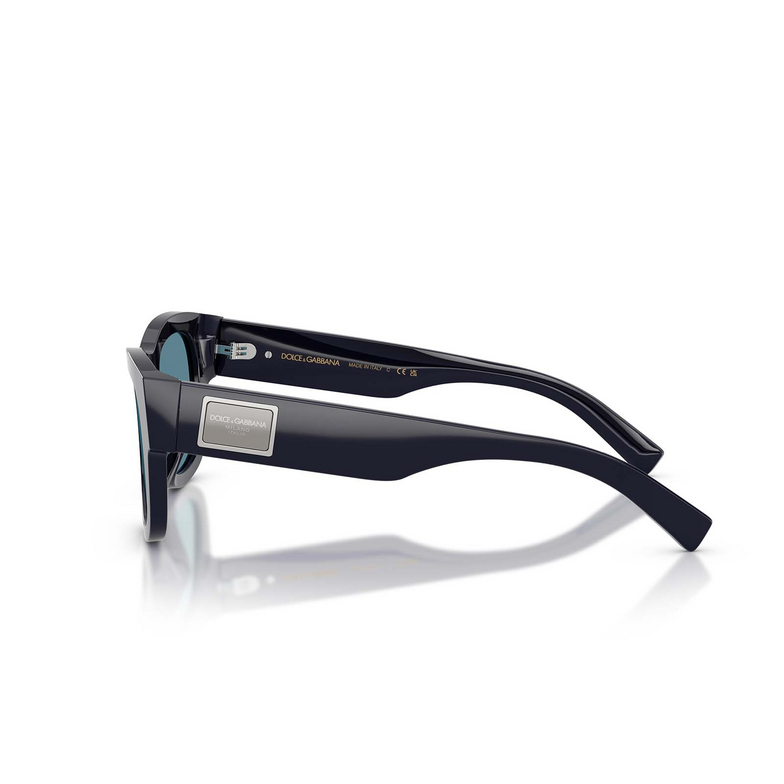 Occhiali da sole Dolce & Gabbana DG4509 309480 blue - 3/4