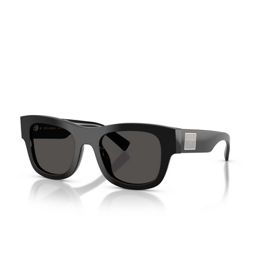 Occhiali da sole Dolce & Gabbana DG4509 501/87 black - tre quarti