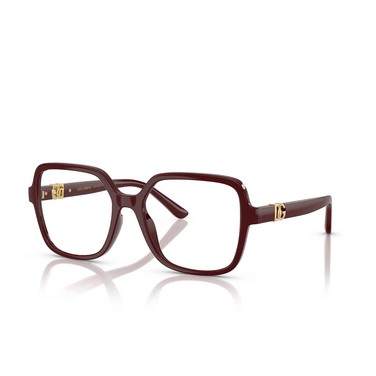 Dolce & Gabbana DG5105U Eyeglasses 3091 bordeaux - three-quarters view