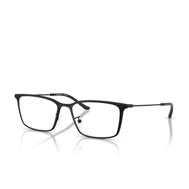 Emporio Armani EA1173D Korrektionsbrillen 3001 matte black - Dreiviertelansicht