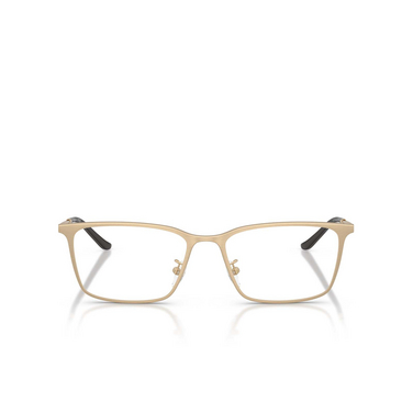 Emporio Armani EA1173D Korrektionsbrillen 3403 matte brushed pale gold - Vorderansicht