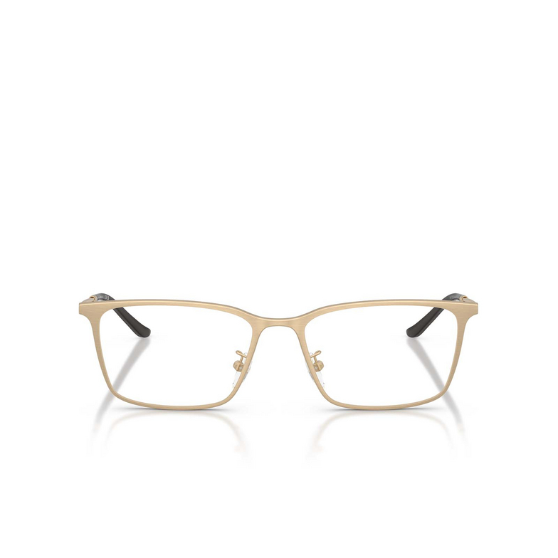 Emporio Armani EA1173D Korrektionsbrillen 3403 matte brushed pale gold - 1/3