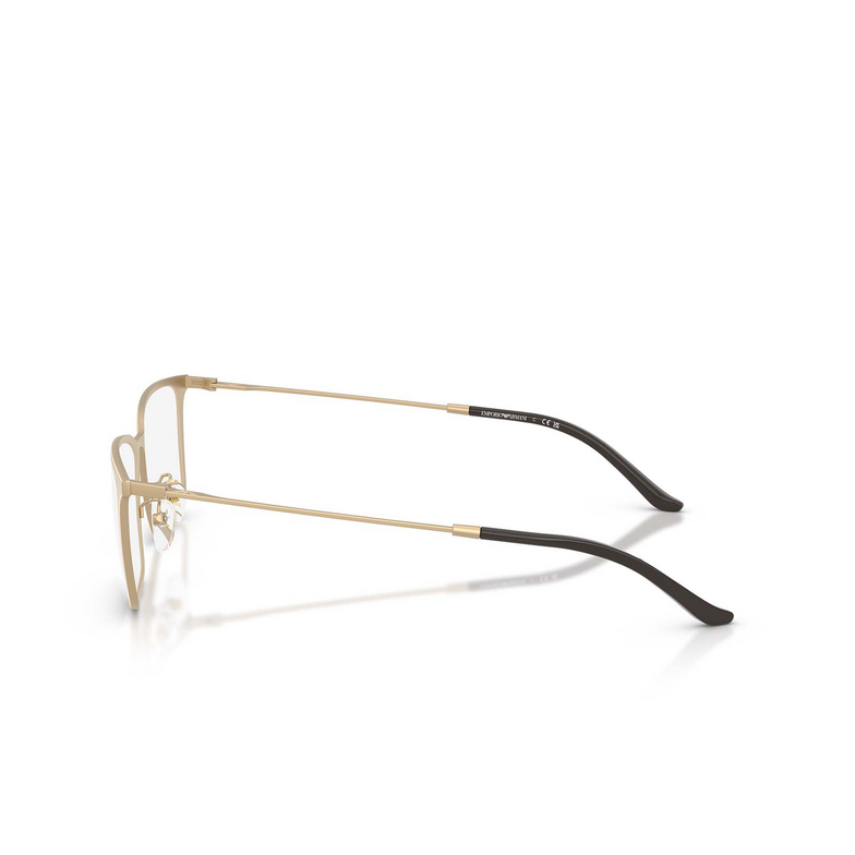 Emporio Armani EA1173D Korrektionsbrillen 3403 matte brushed pale gold - 3/3
