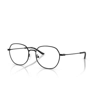 Emporio Armani EA1174D Korrektionsbrillen 3001 matte black - Dreiviertelansicht