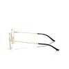 Emporio Armani EA1174D Korrektionsbrillen 3013 shiny pale gold - Produkt-Miniaturansicht 3/3