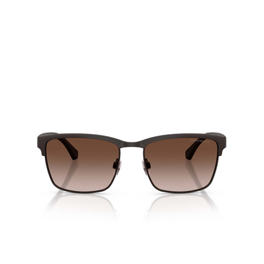 Gafas de sol Emporio Armani EA2087 339013 matte brown - Vista delantera