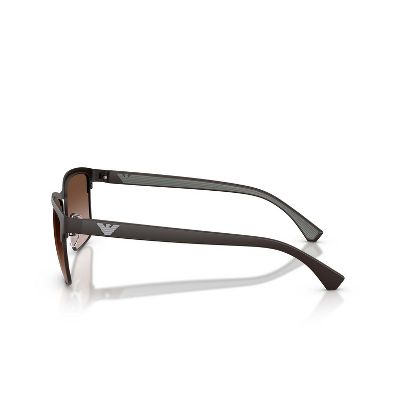 Gafas de sol Emporio Armani EA2087 339013 matte brown - 3/3