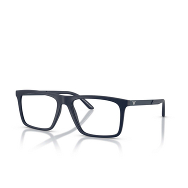 Emporio Armani EA3253 Korrektionsbrillen 6244 matte blue - Dreiviertelansicht