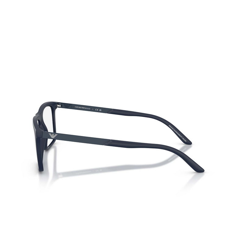 Emporio Armani EA3253 Eyeglasses 6244 matte blue - 3/3