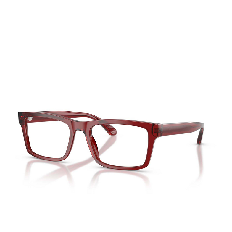 Emporio Armani EA3254 Korrektionsbrillen 6248 shiny transparent red - 2/3