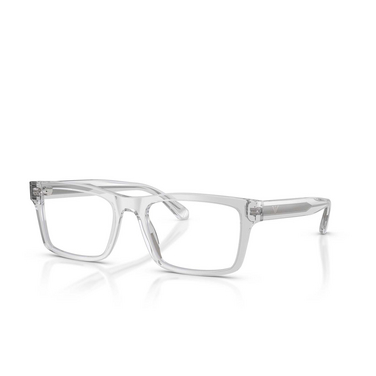 Emporio Armani EA3254 Korrektionsbrillen 6250 shiny transparent crystal - Dreiviertelansicht