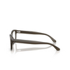 Gafas graduadas Emporio Armani EA3255 6249 shiny transparent grey - Miniatura del producto 3/3