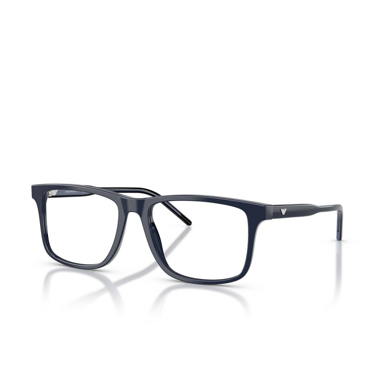 Lunettes de vue Emporio Armani EA3257 6256 shiny blue - 2/3