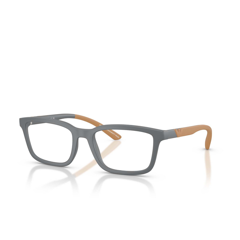 Lunettes de vue Emporio Armani EA3259 6261 matte grey - 2/3