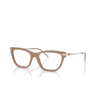 Occhiali da vista Emporio Armani EA3262 6263 shiny opal tundra - tre quarti