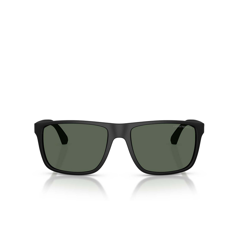 Lunettes de soleil Emporio Armani EA4033 500171 matte black - 1/3