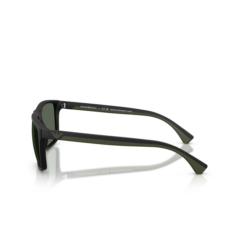 Lunettes de soleil Emporio Armani EA4033 500171 matte black - 3/3
