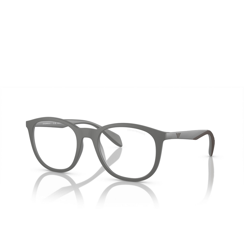 Lunettes de soleil Emporio Armani EA4211 51261W matte grey - 4/5