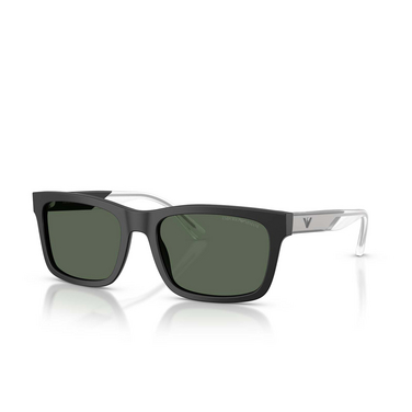 Gafas de sol Emporio Armani EA4224 500171 matte black - Vista tres cuartos