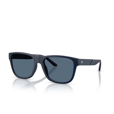 Emporio Armani EA4243 Sunglasses 624480 matte blue - three-quarters view