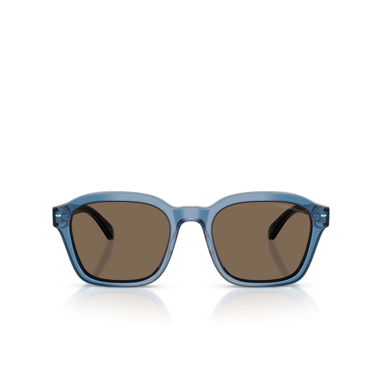 Emporio Armani EA4245U 624787 shiny transparent blue - 1/3