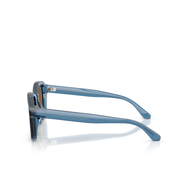 Emporio Armani EA4245U 624787 shiny transparent blue - 3/3