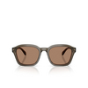 Occhiali da sole Emporio Armani EA4245U 624973 shiny transparent grey - anteprima prodotto 1/3