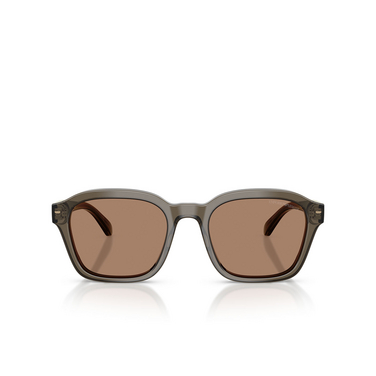 Emporio Armani EA4245U Sonnenbrillen 624973 shiny transparent grey - Vorderansicht