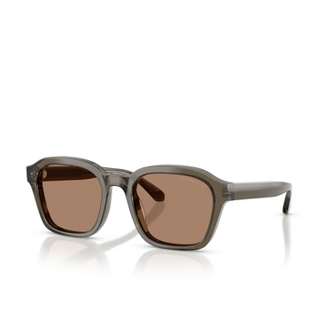 Emporio Armani EA4245U Sonnenbrillen 624973 shiny transparent grey - Dreiviertelansicht