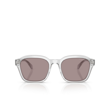 Lunettes de soleil Emporio Armani EA4245U 62507N shiny transparent crystal - Vue de face