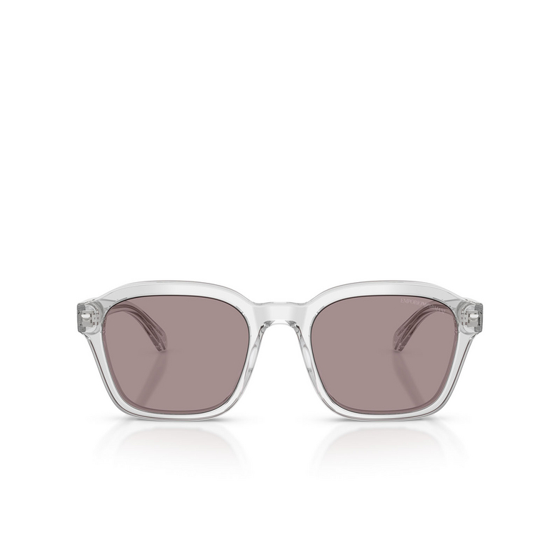 Gafas de sol Emporio Armani EA4245U 62507N shiny transparent crystal - 1/3