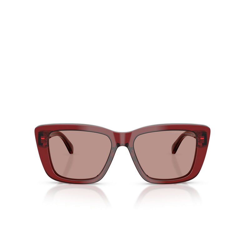 Emporio Armani EA4246U Sonnenbrillen 625473 shiny transparent bordeaux - 1/3
