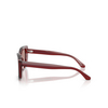 Emporio Armani EA4246U Sonnenbrillen 625473 shiny transparent bordeaux - Produkt-Miniaturansicht 3/3
