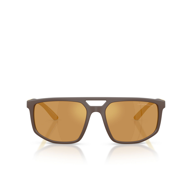 Emporio Armani EA4248U Sonnenbrillen 62586H matte brown - 1/3