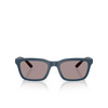 Occhiali da sole Emporio Armani EA4249U 62607N matte blue - anteprima prodotto 1/3
