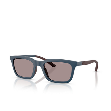 Occhiali da sole Emporio Armani EA4249U 62607N matte blue - tre quarti