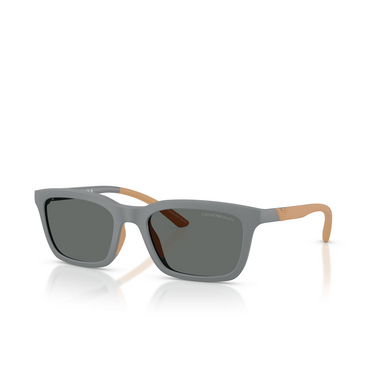 Occhiali da sole Emporio Armani EA4249U 626187 matte grey - tre quarti