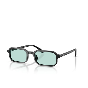 Gafas de sol Emporio Armani EA4253U 501765 shiny black - Vista tres cuartos