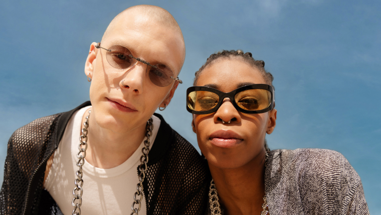 Lunettes de soleil de festival