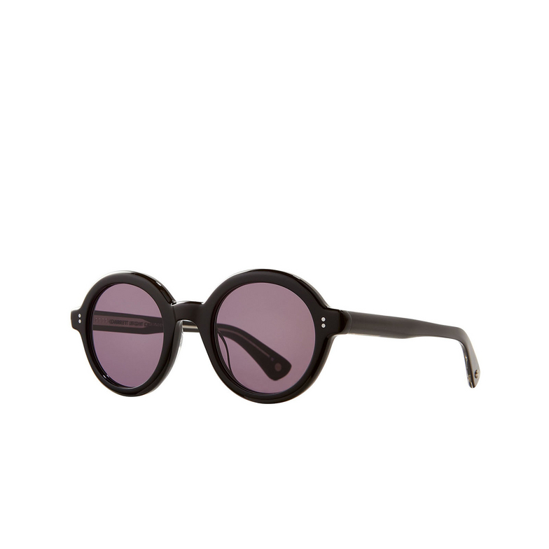 Lunettes de soleil Garrett Leight JULIEN SUN BK/SFBBRY black/semi-flat blackberry - 2/3