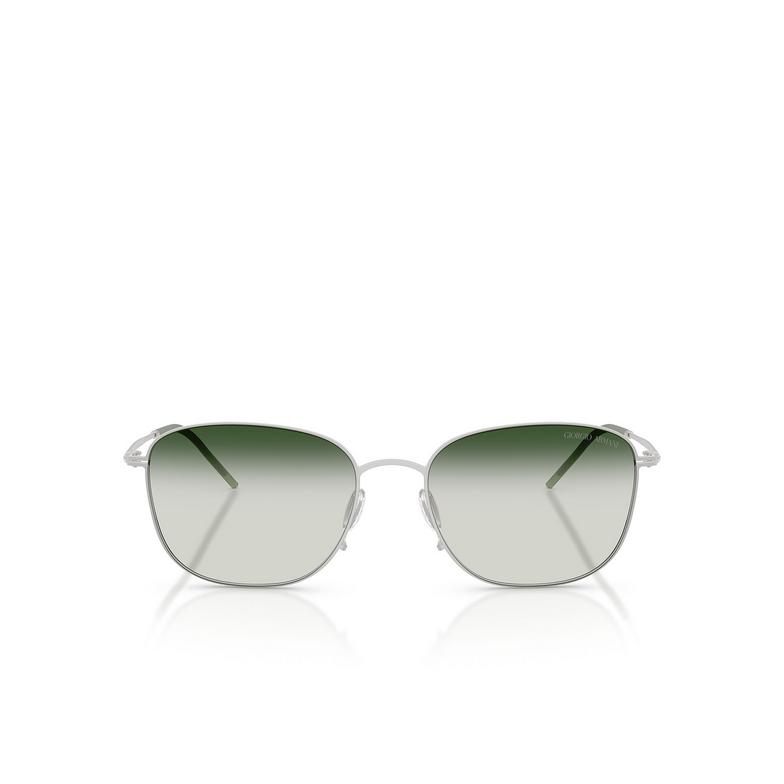 Giorgio Armani AR6168 Sunglasses 30457Z matte silver - 1/4