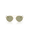 Gafas de sol Giorgio Armani AR6169 30022A matte pale gold - Miniatura del producto 1/4