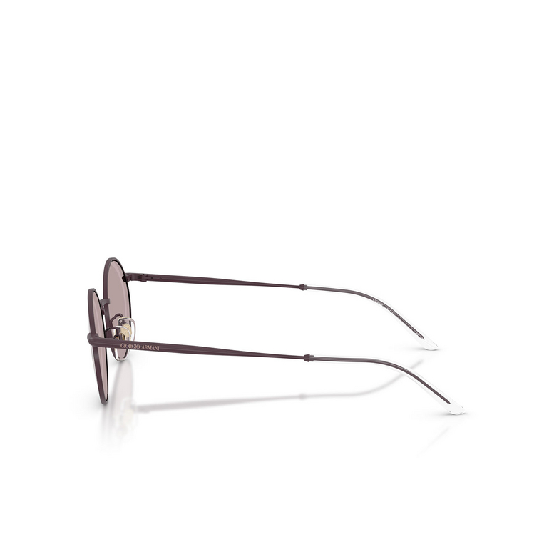 Giorgio Armani AR6170 Sunglasses 3393AK matte violet - 3/4