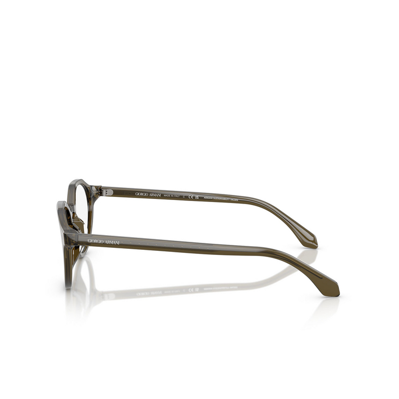 Giorgio Armani AR7264U Korrektionsbrillen 6169 transparent green - 3/4