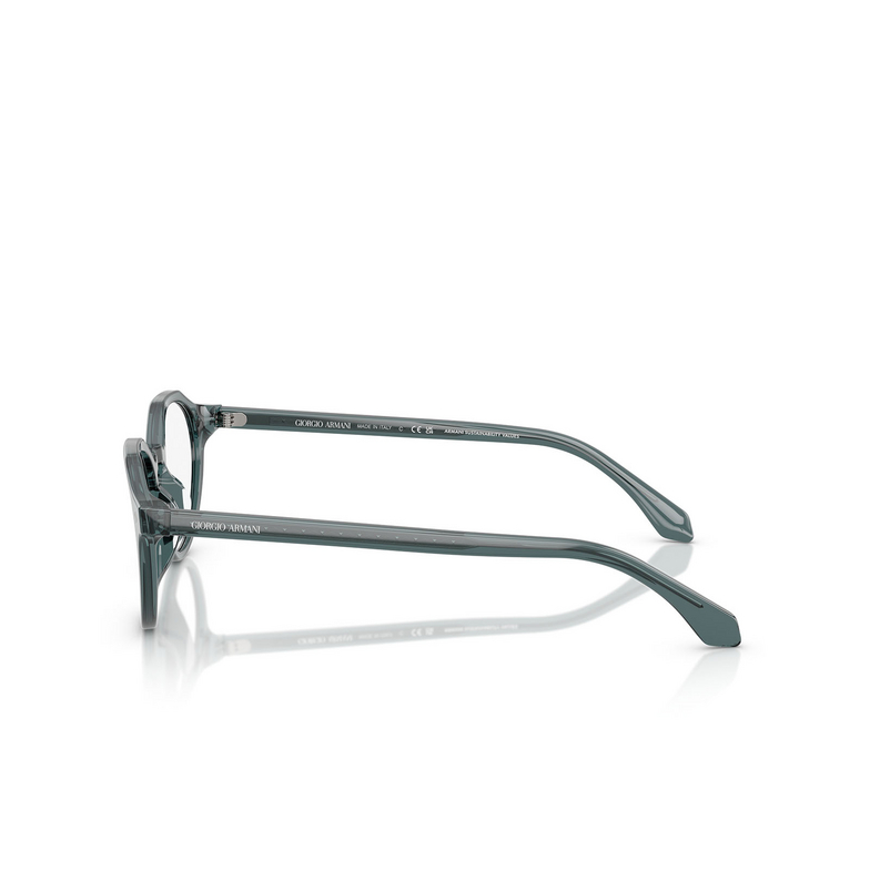 Giorgio Armani AR7264U Eyeglasses 6171 transparent grey - 3/4
