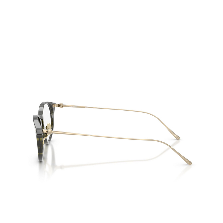 Lunettes de vue Giorgio Armani AR7270T 6208 striped green - 4/5