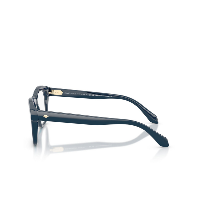 Gafas graduadas Giorgio Armani AR7273 6223 solid blue - 3/4