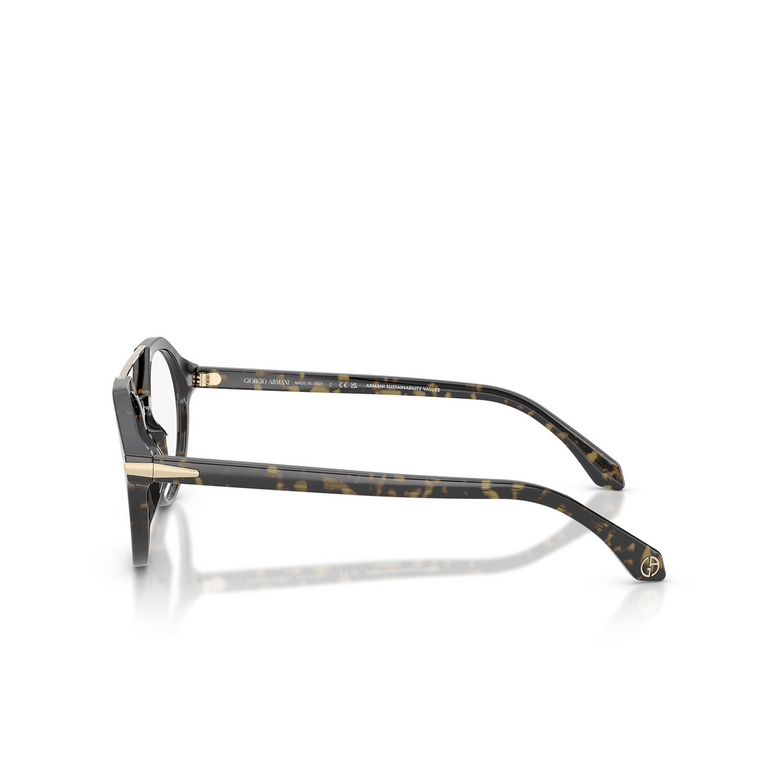 Lunettes de vue Giorgio Armani AR7278U 6233 green havana - 3/4